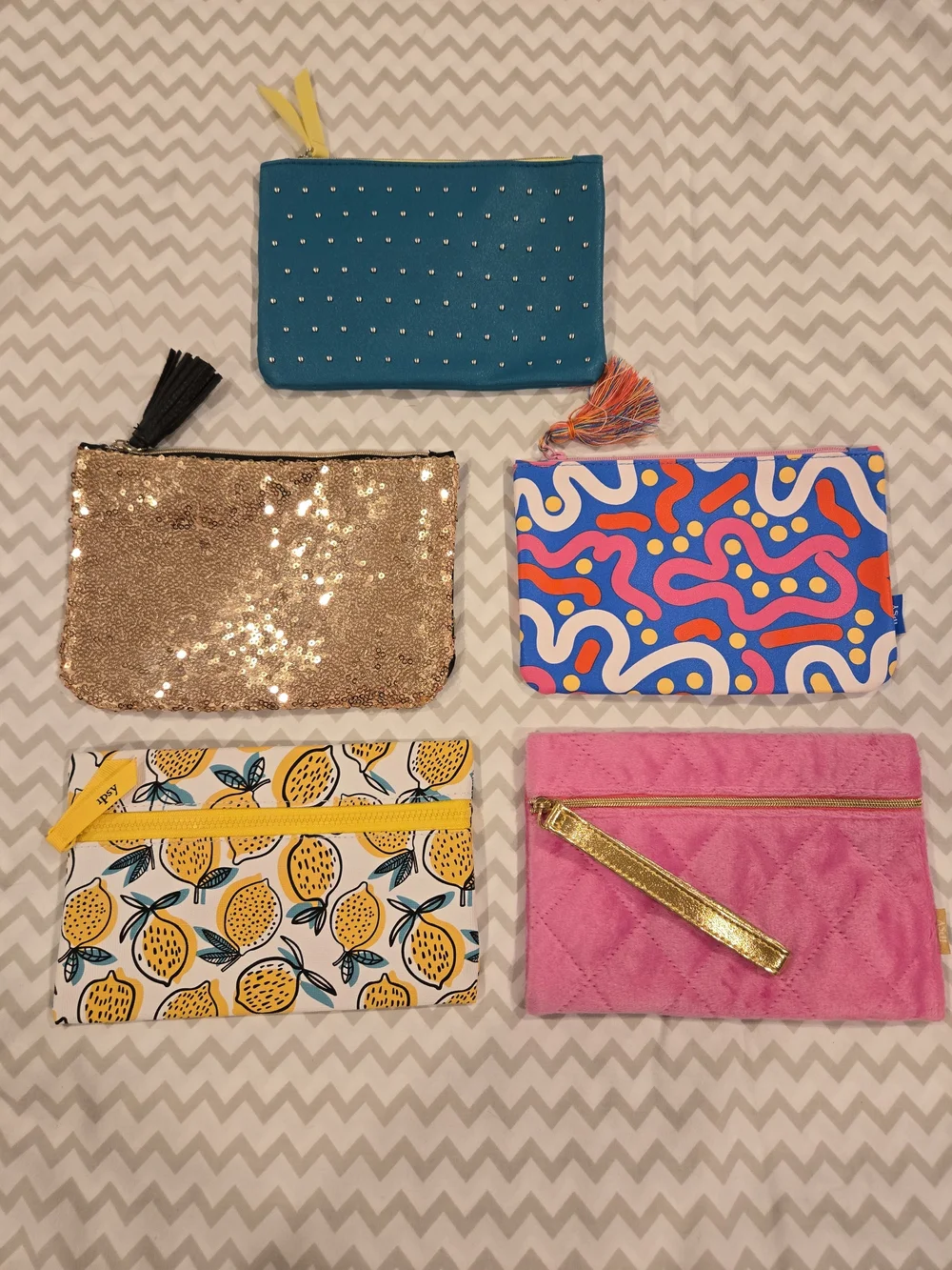 Bundle Of 5 Ipsy Bags